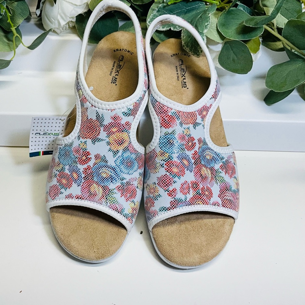 Flexus Nyaman-Floral Slingback Sandal 10